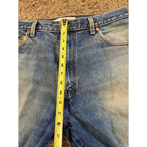 LEVIS 2003 517 Bootcut Jeans 36x36 (Fits 34x35) Y2k Faded Rugged Work Preppy - Picture 9 of 11
